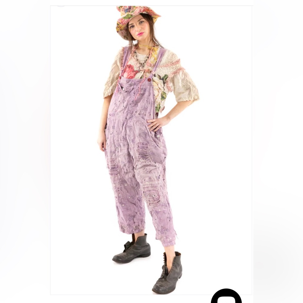 Magnolia Pearl Purple Overalls